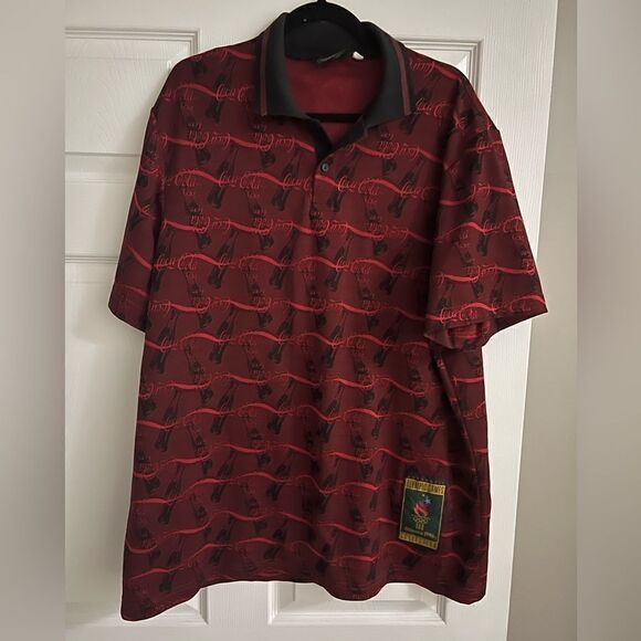 Vintage Coca Cola Olympics Atlanta 1996 Polo - Picture 1 of 6